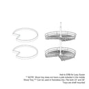 Navy Blue Shaker Wood Tray